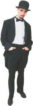 tuxedo man